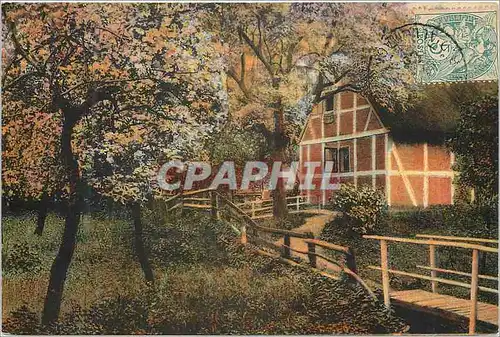 Cartes postales Fantaisie Maison