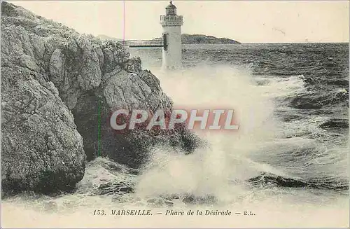 Cartes postales Marseille Phare de la Desirade