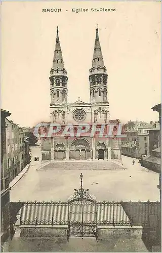 Cartes postales Macon Eglise Saint Pierre