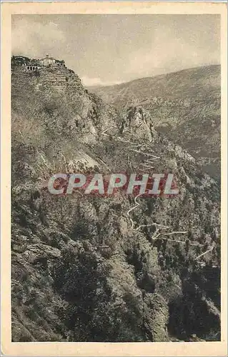 Ansichtskarte AK Gourdon Le Village et le Sentier du Paradis