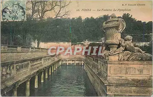 Ansichtskarte AK Nimes Fontaine Le Nympheum