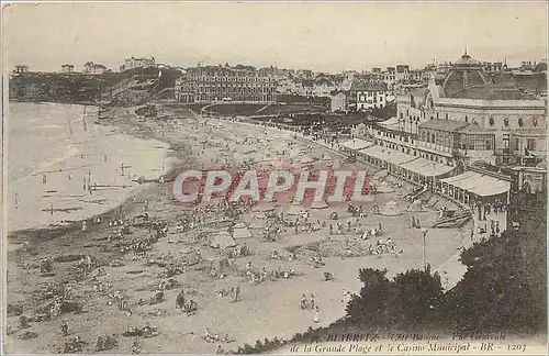 Cartes postales Biarritz Cote Basque Vue Generale