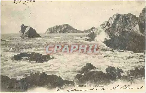 Cartes postales Primel Falaises