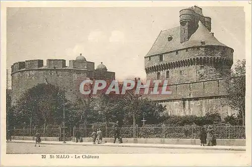 Cartes postales St Malo Le Chateau