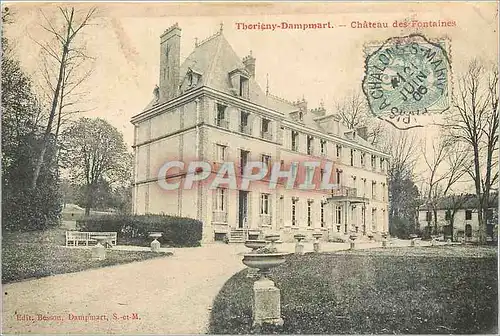 Cartes postales Thorigny Dampmart Chateau des Fontaines