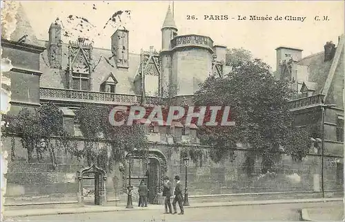 Cartes postales Paris Le Musee de Cluny