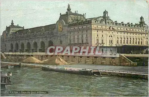 Cartes postales Paris Gare du Quai d'Orsay