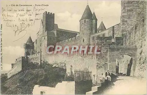 Cartes postales Cite de Carcassonne Porte d'Aude