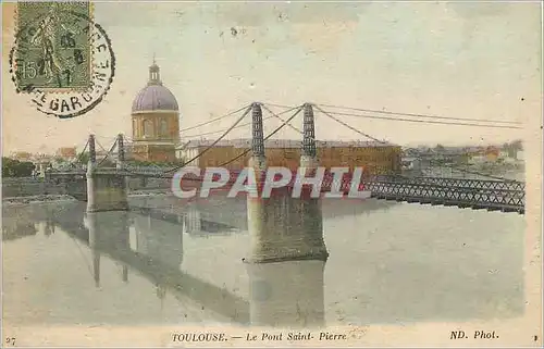 Ansichtskarte AK Toulouse Le Pont Saint Pierre