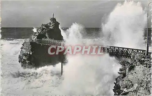 Cartes postales moderne Biarritz Vagues d'Equinoxe d'Automne