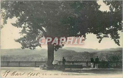 Cartes postales Pau Chaine des Pyrenees