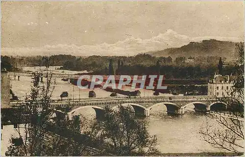 Cartes postales Pau vue sur le Gave et Pic du Midi de Bigorre