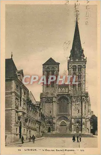 Cartes postales Lisieux l'Eglise Saint Pierre