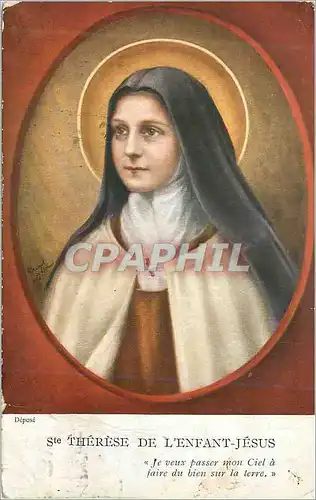 Cartes postales Ste Therese de l'Enfant Jesus