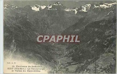 Ansichtskarte AK Sixt (Hte Sav) Environs de Samoens le Tanneverge