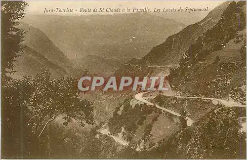 Cartes postales Jura Touriste Route de St Claude a la Faucille