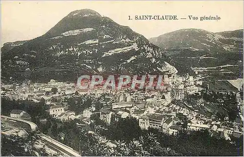 Cartes postales Saint Claude vue Generale