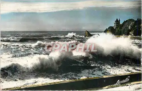 Moderne Karte Biarritz Vague d'Equinoxe