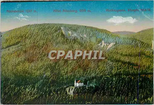 Cartes postales Machstebuhl 1287m Hotel Altenberg 1100m