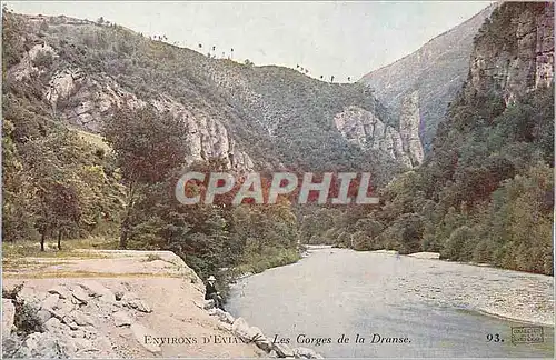 Ansichtskarte AK Environs d'Evian les Gorges de la Dranse