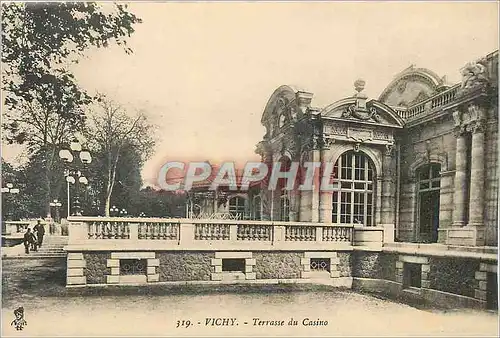 Cartes postales Vichy Terrasse du Casino
