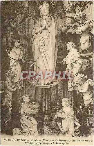 Cartes postales Environs de Bourg Eglise de Brou L'Ain Illustre