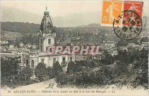 Cartes postales Aix les Bains Chateau de la Roche