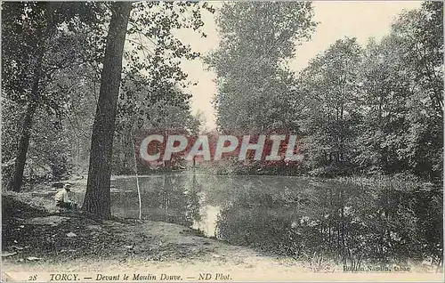 Cartes postales Torcy Devant le Moulin Douve