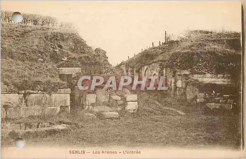 Cartes postales Senlis les Arenes l'Entree