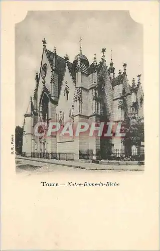 Cartes postales Tours Notre Dame la Riche