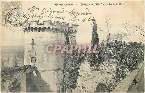 Ansichtskarte AK Chateau de Chinon la Tour de Boissy Indre et Loire