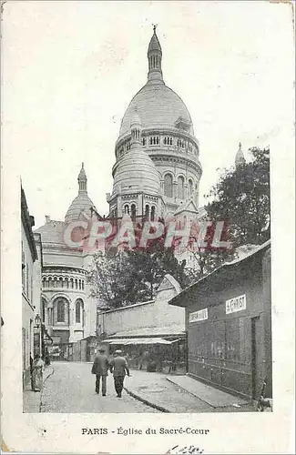 Cartes postales Paris Eglise du Sacre Coeur