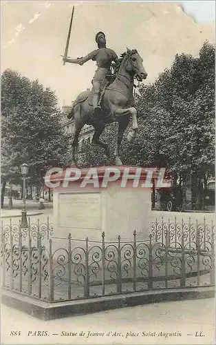 Cartes postales Paris Statue de Jeanne d'Arc