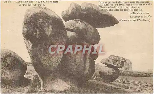 Cartes postales Tregastel Rocher dit le Chameau