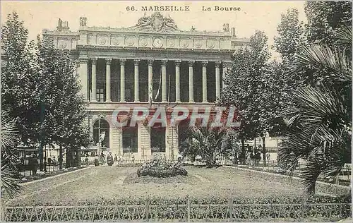 Cartes postales Marseille la Bourse