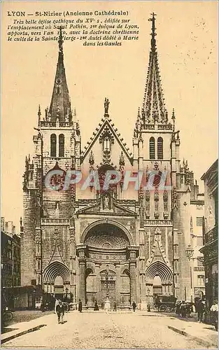 Cartes postales Lyon St Nizier (Ancienne Cathedrale)