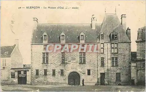 Ansichtskarte AK Alencon La Maison d'Oze Cachet Brulon