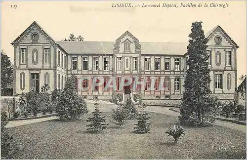 Cartes postales Lisieux Le Nouvel Hopital Pavillon de la Chirurgie