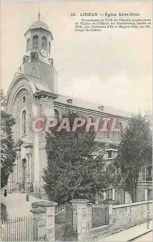 Cartes postales Lisieux Eglise Desir