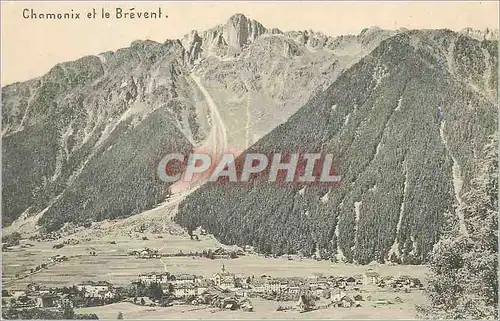 Cartes postales Chamonix et le Brevent