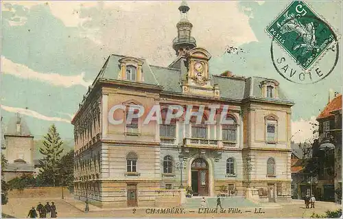 Cartes postales Chambery L'Hotel de Ville