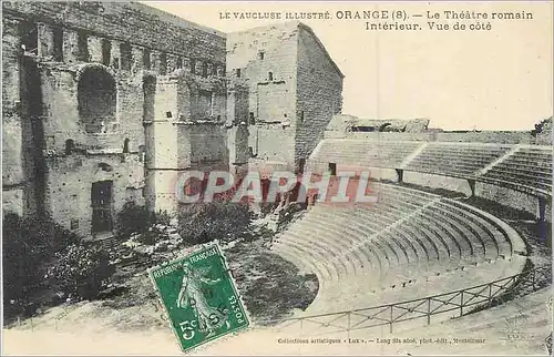 Cartes postales Orange Le Vaucluse Illustre Le Theatre Romain Interieur Vue de Cote