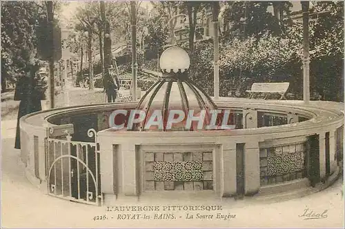 Ansichtskarte AK Royat les Bains L'Auvergne Pittoresque La Source Eugene