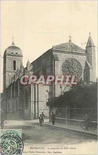 Ansichtskarte AK Marmande Cathedrale du XIIe Siecle