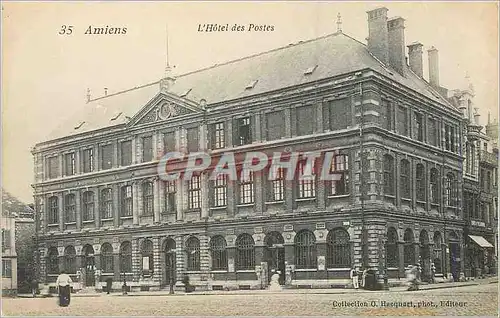 Ansichtskarte AK Amiens L'Hotel des Postes