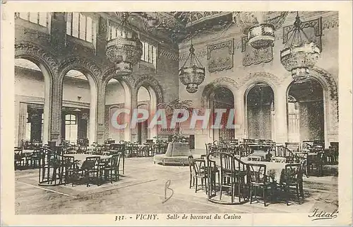 Cartes postales Vichy Salle de Baccarat du Casino