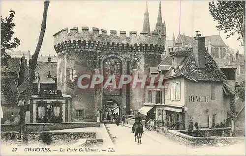 Cartes postales Chartres La Porte Guillaume Buvette