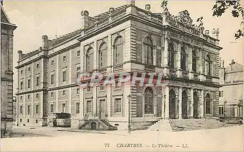 Cartes postales Chartres Le Theatre