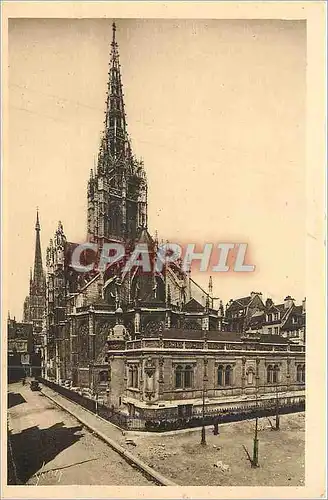 Cartes postales Rouen (seine Inferieure) La Douce France Abside de l'Eglise Saint Maclou (batie du XVe au XVIe S