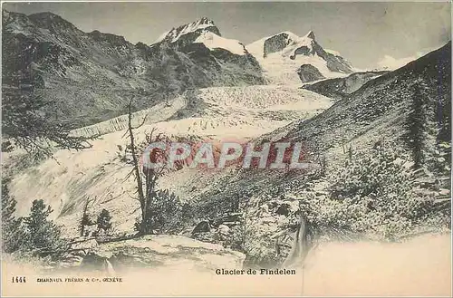 Cartes postales Glacier de Findelen